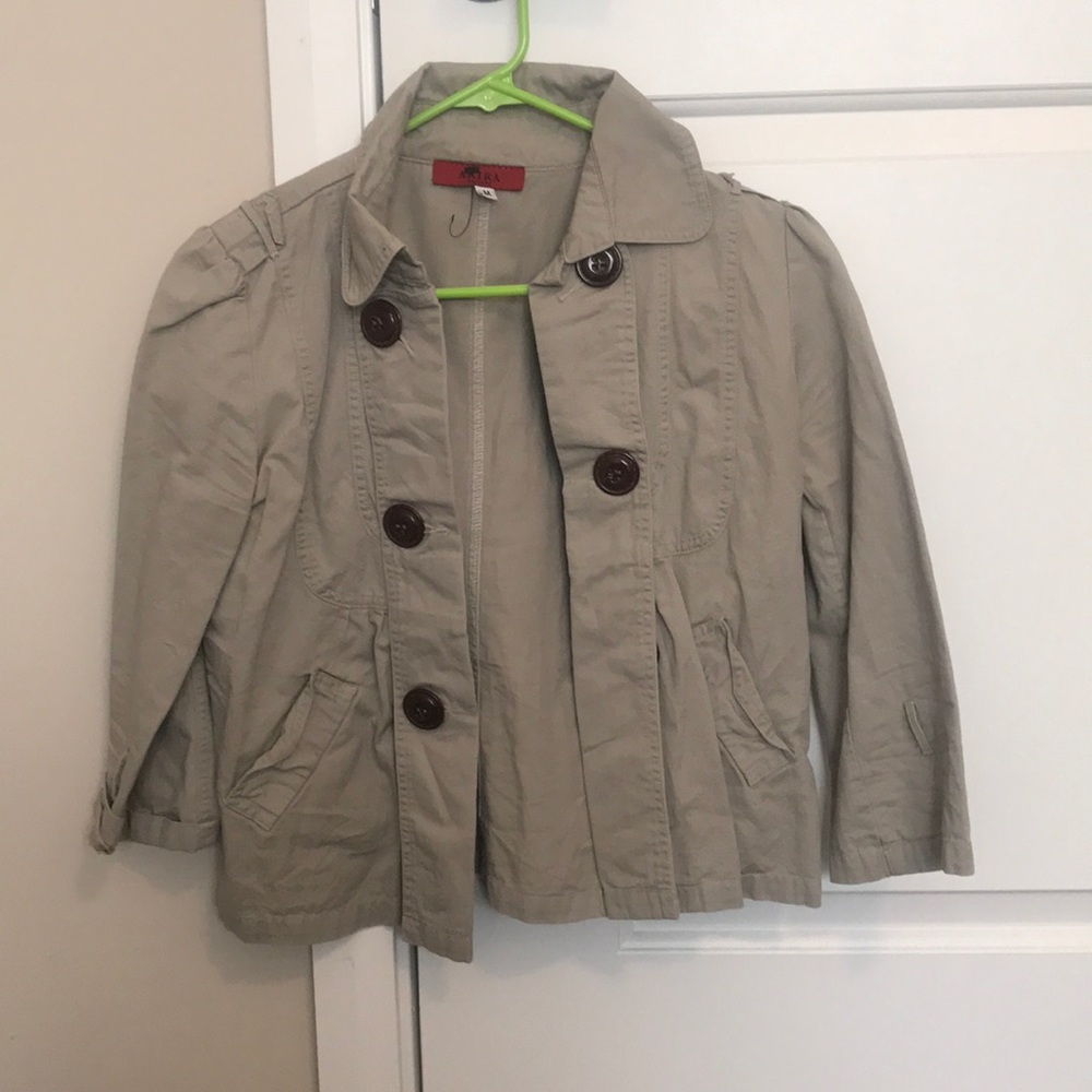 Khaki blazer